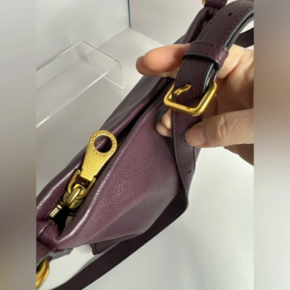 Marc by Marc Jacobs Too Hot to Handle Sia Pebbled Leather Crossbody Bag - Picture 6 of 14